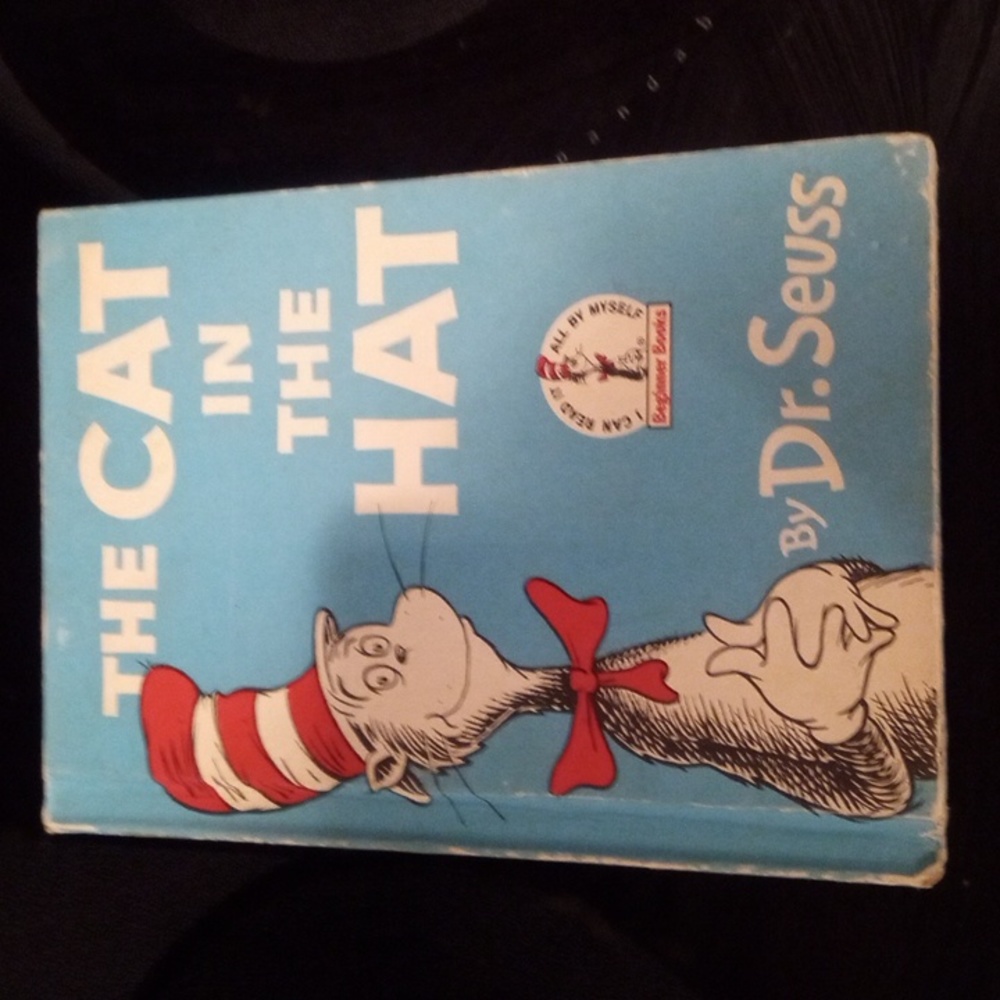 1957 Dr Seuss 1st Edition The Cat In The Hat Book Club Edition